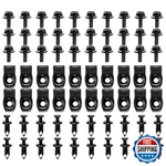 Gooacc 70PCS Engine Under Cover Splash Shield Guard Body Bolts Bumper Fender. Fixed Price $30.81.