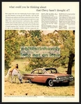 1960 Chevrolet Bel Air 4-DOOR Sedan Original Classic Print Car Ad. Fixed Price $9.99.