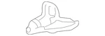 Genuine Volkswagen Upper Hinge 1C0-831-402-J. Fixed Price $152.00.