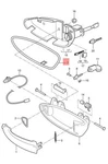 Genuine Porsche Underlay Right 99753763801. Fixed Price $11.58.