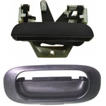 New Rear Tailgate Handle & Bezel Trim Black Textured For 1997-2004 Dodge Dakota. Fixed Price $24.95.