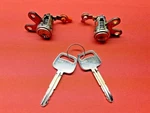 01-07 Sequoia 04-06 Tundra Fl & Fr Door Lock Cylinder Set 2 Keys Used Oem!. Fixed Price $159.99.