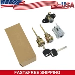 Fits 2003-2008 Toyota Corolla Ignition And Door Trunk Lock Cylinder Kit Keys. Fixed Price $38.47.