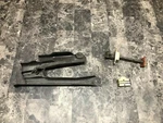 Oem 2001-2005 Honda Civic Left Rear Door Lock Rod Protector & Hinge Check Strap. Fixed Price $25.00.