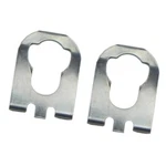 1964-88 Gm All Models Door Lock Pawl Level Retainer Clip Clamp Silver Zinc 2PC. Fixed Price $18.00.