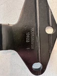Genuine Mopar Body Half Hinge Right 55395386AF. Fixed Price $95.00.