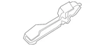 Genuine Nissan Handle Base 80611-EL00D. Fixed Price $44.28.