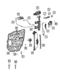Genuine Mopar Door Latch Cover Left 68321187AA. Fixed Price $13.95.