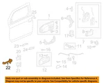 Honda Oem 03-11 Element Front Door-hinge Check Right 72340SCVA01. Fixed Price $27.49.