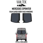 Mercedes Sprinter Rear Cargo Door Fixed Tinted Windows 2007 - 2018 Van Tek Glass. Fixed Price $359.96.