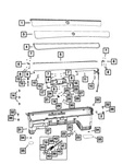 Genuine Mopar Lock Cylinder Gasket 68206059AA. Fixed Price $15.38.