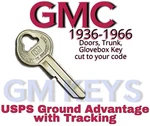 1936-1966 Gmc Doors Glovebox Trunk Key Cut To Code 9251-9499. Fixed Price $11.99.