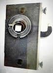 1928-1929 Ford Model Rumble Trunk Lid Lock Latch Inside Mounting. Fixed Price $25.00.