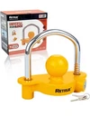Retrue Universal Coupler Trailer Locks Ball Hitch 1 Pack, Yellow. Fixed Price $18.00.