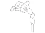 Genuine Nissan Door Lock Cylinder K9810-6EM1B. Fixed Price $101.27.