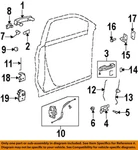 Gm Oem 07-17 Acadia Limited Rear Door Hardware-lock Knob 15801425. Fixed Price $20.65.
