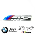 Bmw E46 M3 Rear Trunk Emblem Genuine Oe S54 Series #51147893655. Fixed Price $115.00.
