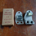 1959 1962 Ford Mercury Car Left Door Lock Striker Plate Nos SP34 B9A-6422009-A. Fixed Price $25.00.
