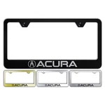 Name And Logo Stainless Steel Wide Bottom License Plate Frame For Acura. Fixed Price $57.95.
