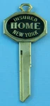 Dodge Chrysler Classic Gold Tone Key Blank 1949 1950 1951 1952 1953 1954. Fixed Price $16.95.