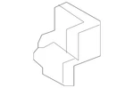 Genuine Audi Door Hinge 8E0-831-402-C. Fixed Price $53.17.