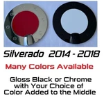 Custom Gas Door Cover 2014 - 2018 Chevy Silverado You Pick Clr *8' Long Bed*. Fixed Price $65.00.