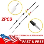 2PCS Ford 97-04 F150 F250 Rear Door Upper Side Latch Release Cable Usa. Fixed Price $18.61.