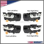 4 Door Lock Actuators For 2003-2007 Hummer H2 Left & Right Front Rear. Fixed Price $74.18.
