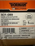 Dorman 931-089 Front Passenger Side Door Lock Actuator Motor Compatible With Sel. Fixed Price $89.99.