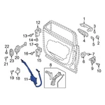 For Jeep Renegade 2015-2023 68268761AA Front Left Door Latch Cable. Fixed Price $136.83.