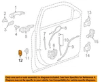 Gm Oem 00-23 Acadia Limited Front Door Lock Hardware-striker Cover 13574802. Fixed Price $18.62.