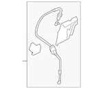 Genuine Honda Sliding Door Lock Actuator Cable 72681-SHJ-A00. Fixed Price $82.83.