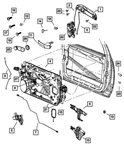 Genuine Mopar Latch Presenter Right 5165718AA. Fixed Price $50.41.