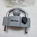 Retrue Heavy - Duty Universal Coupler Lock With Keys Fits 7/8" To 2 5/16". Fixed Price $18.95.