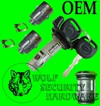Chevy Gmc 2001 Ignition Switch Cylinder Door Spare Tire Lock Set. Fixed Price $143.94.