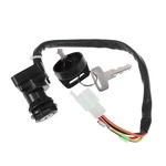 Autohaux Motorcycles Ignition Key Switch Set For Suzuki 1.38", Black. Fixed Price $27.99.