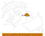 Volkswagen Oem 12-22 Passat Trunk Lid Components-lock 561827505C. Fixed Price $113.32.