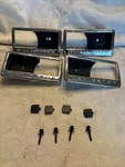 2007-2014 Lincoln Navigator Interior Door Handle Trim Bezel Full Set. Fixed Price $119.25.