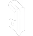 Genuine Mercedes-benz Lock Wedge 463-743-05-00-64. Fixed Price $15.23.