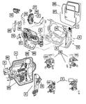 Genuine Mopar Outside Handle To Latch Link Right 55395530AA. Fixed Price $12.45.