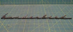 Vintage Oem 1960 Ford Thunderbird Script Emblem Badge COSB-6320978. Fixed Price $48.99.