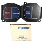 Oem Mopar Dial Chimney Dash Indicator Cluster Belt, Washer, High Beam 4047711. Fixed Price $78.92.