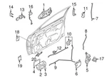 Nissan Cylinder Set-door Lock, Rh H0F000W00A, New Genuine Oem Part. Fixed Price $68.81.