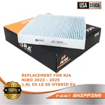 12820 Cabin Air Filter For Kia Niro 2023 2024 2025 1.6L Ex Lx Sx Hybrid Ev. Fixed Price $13.99.