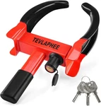 Tevlaphee Universal Wheel Lock Heavy Duty Security Trailer Red &black. Fixed Price $26.90.