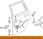 Gm Oem 15-20 Escalade,tahoe,yukon Rear Door Hardware-lock Cable 23140713. Fixed Price $32.79.