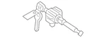 Genuine Honda Door Lock Cylinder 04921-TBG-A01. Fixed Price $119.24.