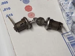 1960 - 1966 Gm Chevrolet Pontiac Door Lock Cylinder Set With Briggs Keys Nos. Fixed Price $30.00.