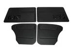 Empi #4852 Black 4PC Door Panel Kit With Pockets For Vw Early Type Bug 1958-64. Fixed Price $184.95.