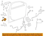 Gm Oem 16-19 Cruze Front Lock Hardware-door Check 13456208. Fixed Price $34.17.